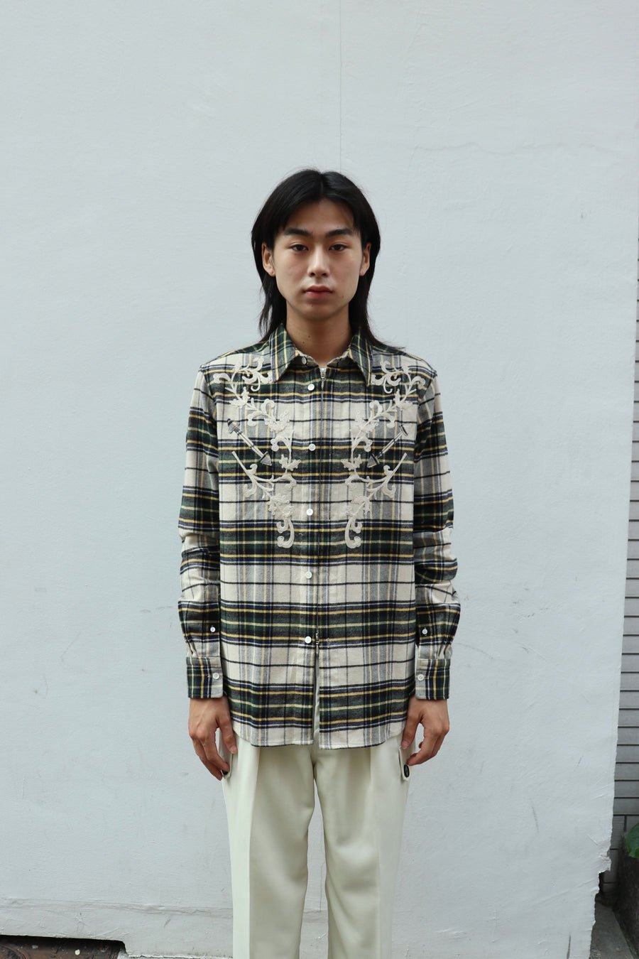 MASU(エムエーエスユー)のRODEO ZIP-UP PLAID SHIRTの通販｜PALETTE