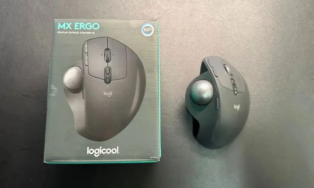 買っても後悔しない？最高のトラックボールマウスLogicool「MX ERGO／S」