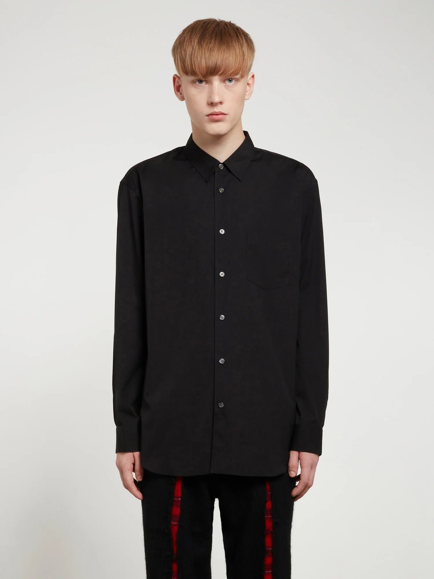 CDG SHIRT FOREVER: Fine Wool Suit (BLACK) | DSMG E-SHOP