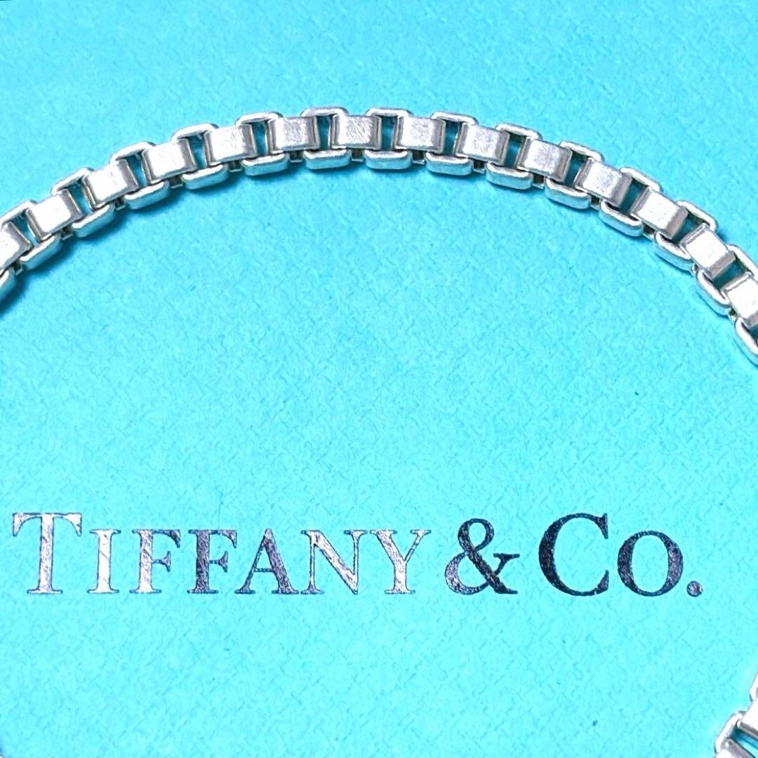 美品】19.5cm Tiffanyティファニー ベネチアン ブレスレットSV - メルカリ