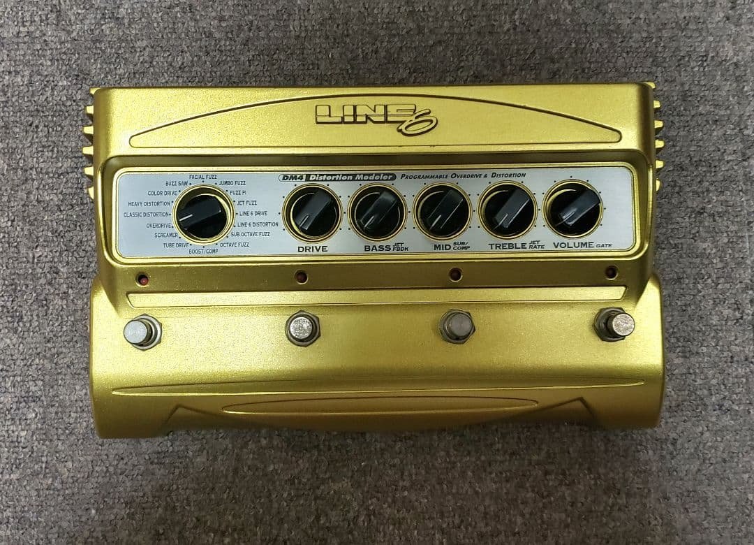 LINE6 DM4 Distortion Modeler 本体のみ LINE6社製 「DM4 Distortion Modeler」 オーバードライブ