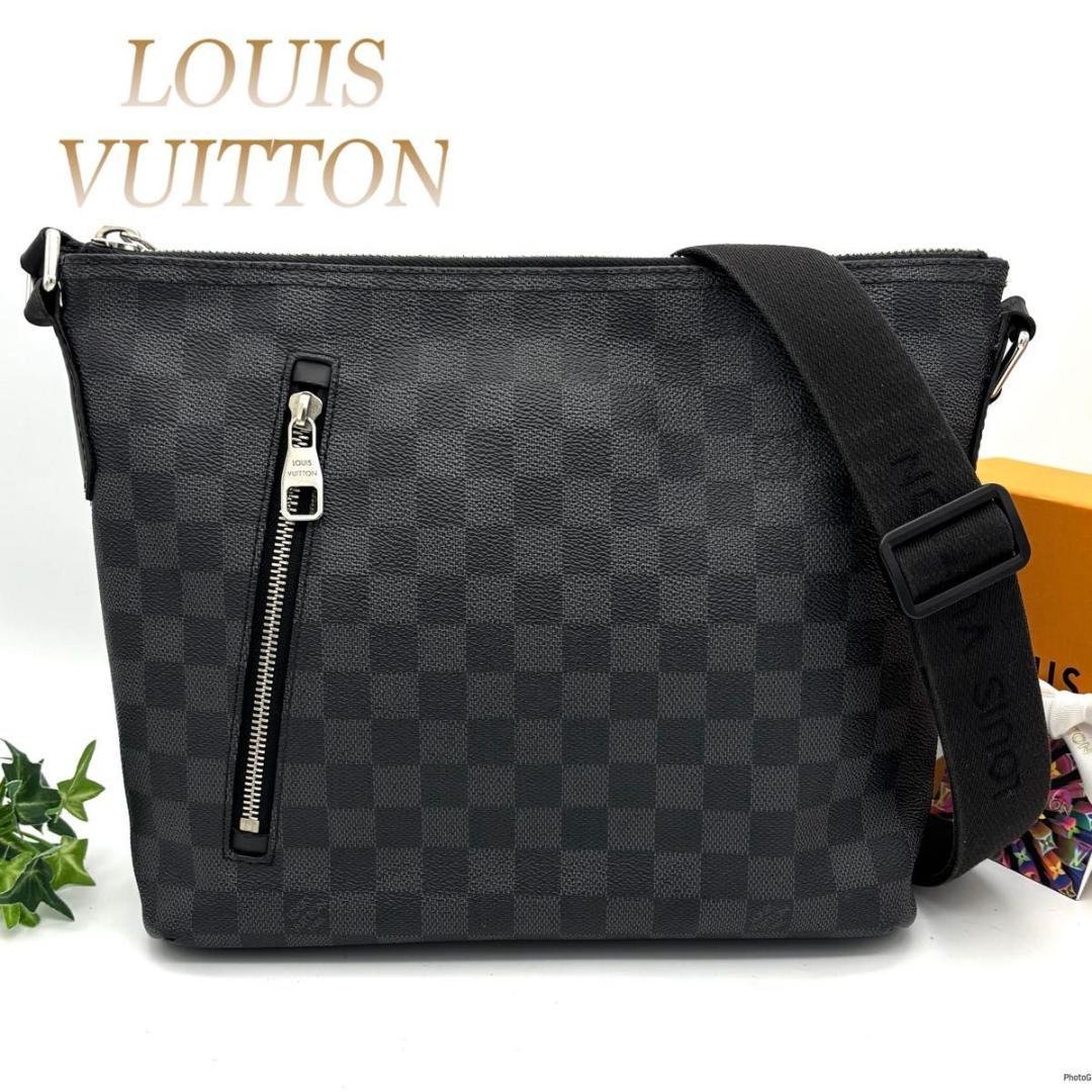 ルイヴィトン ダミエグラフィット ミック PM ショルダーバッグ ブラック ミック ルイヴィトン LOUIS VUITTON ミックPM ダミエグラフィット