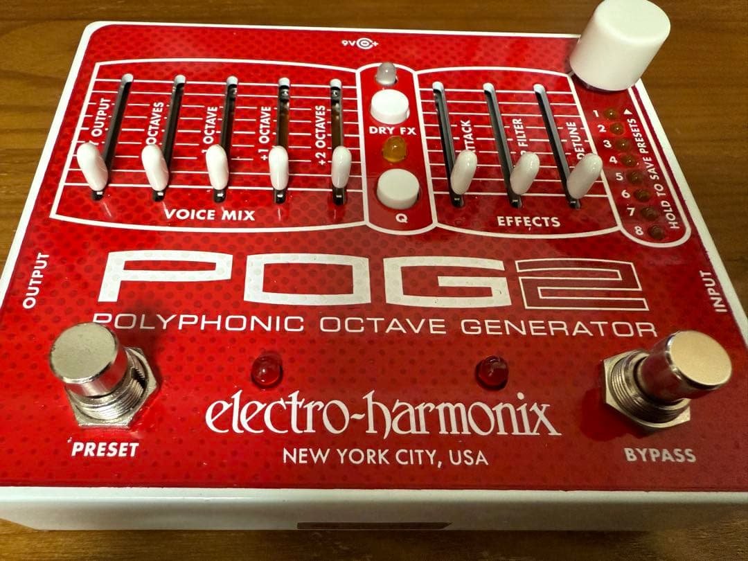 エレクトロハーモニックス POG2 POG2 | Polyphonic Octave Generator - Electro-Harmonix