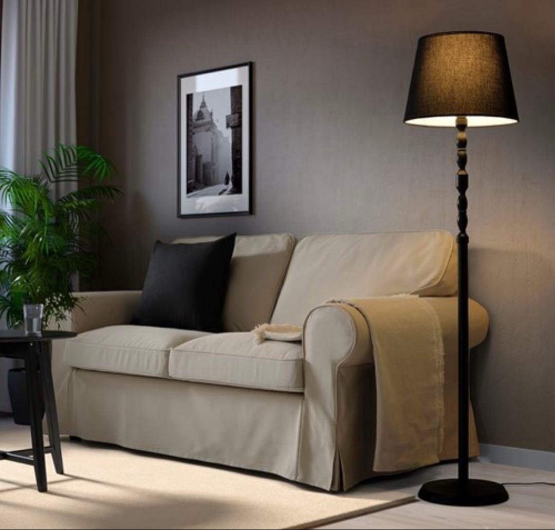 IKEA イケア　KINNAHULT ブラック KINNAHULT table lamp black ash/black - IKEA