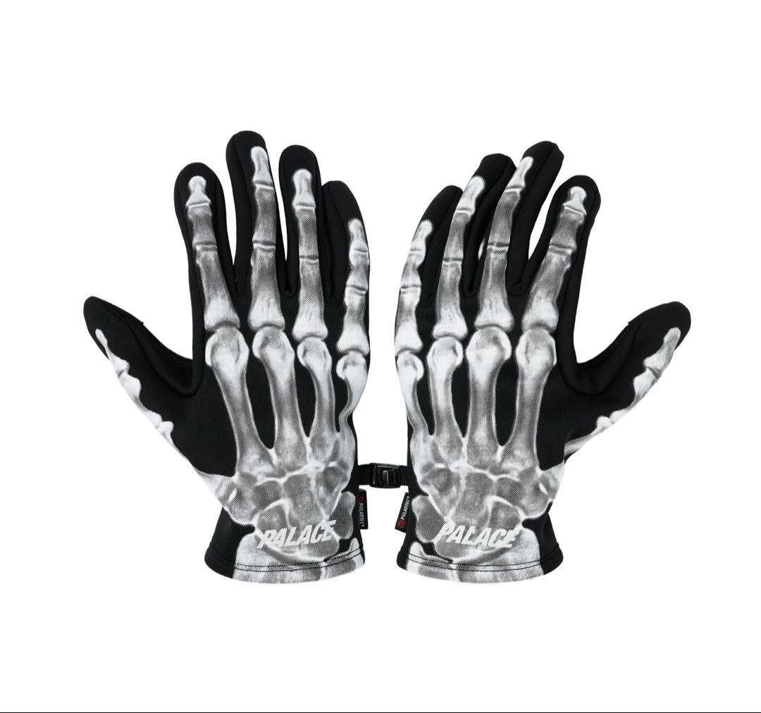 小物 PALACE POLARTEC BONEY GLOVES s/m ☆Palace☆Polartec Boney Gloves☆Black (保温透氣・防寒機能
