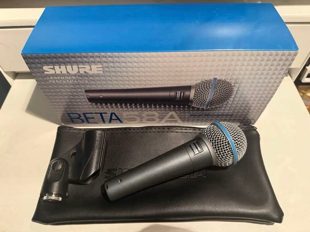 SHURE BETA58A 箱付き BETA 58A-J | 【クロサワ楽器店オンラインショップ】いい楽器とのいい