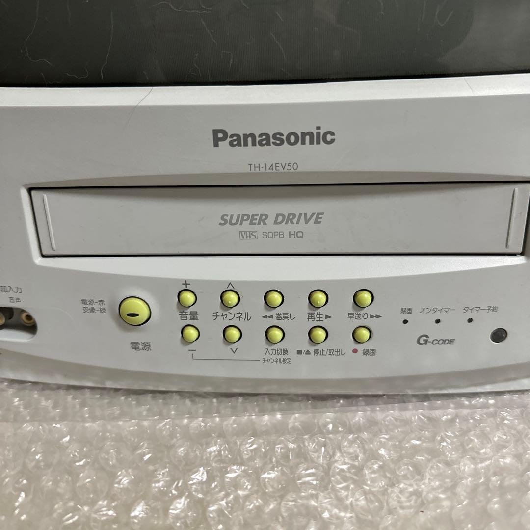 14型 ビデオ内蔵型テレビ Panasonic TH-14EV50 - メルカリ