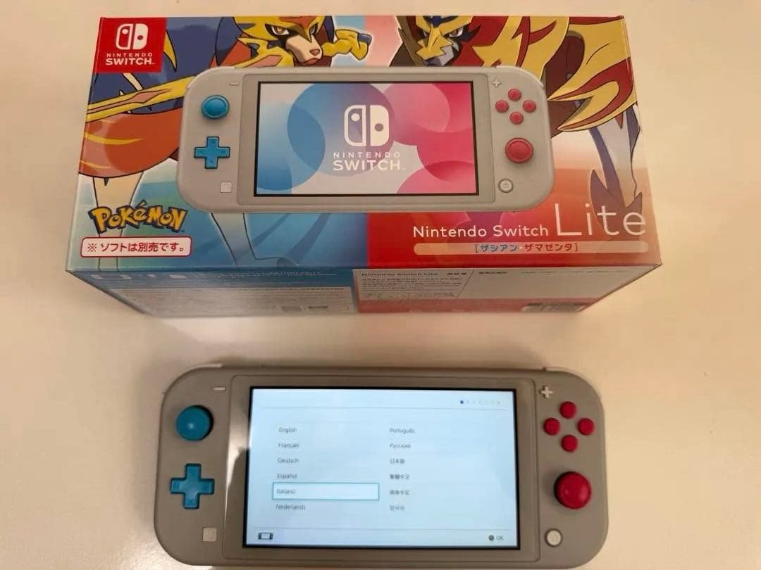 F*c様 Nintendo Switch Lite ポケモンデザイン 任天堂、「ポケモン」限定カラーの「Nintendo Switch Lite ザシアン