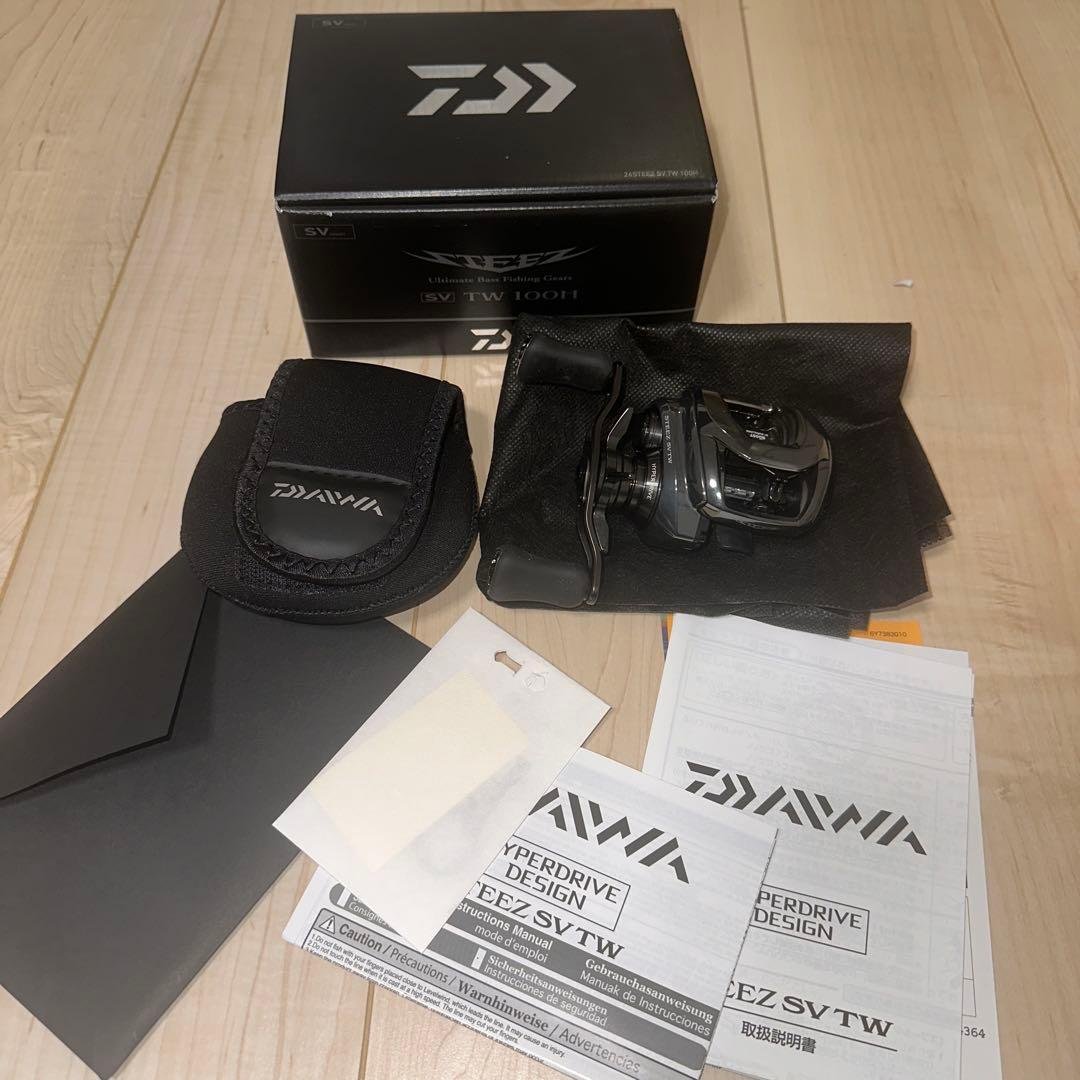 24スティーズSVTW100H DAIWA（ダイワ） 24スティーズ SV TW 100XHL : つり具の銭屋 - 通販