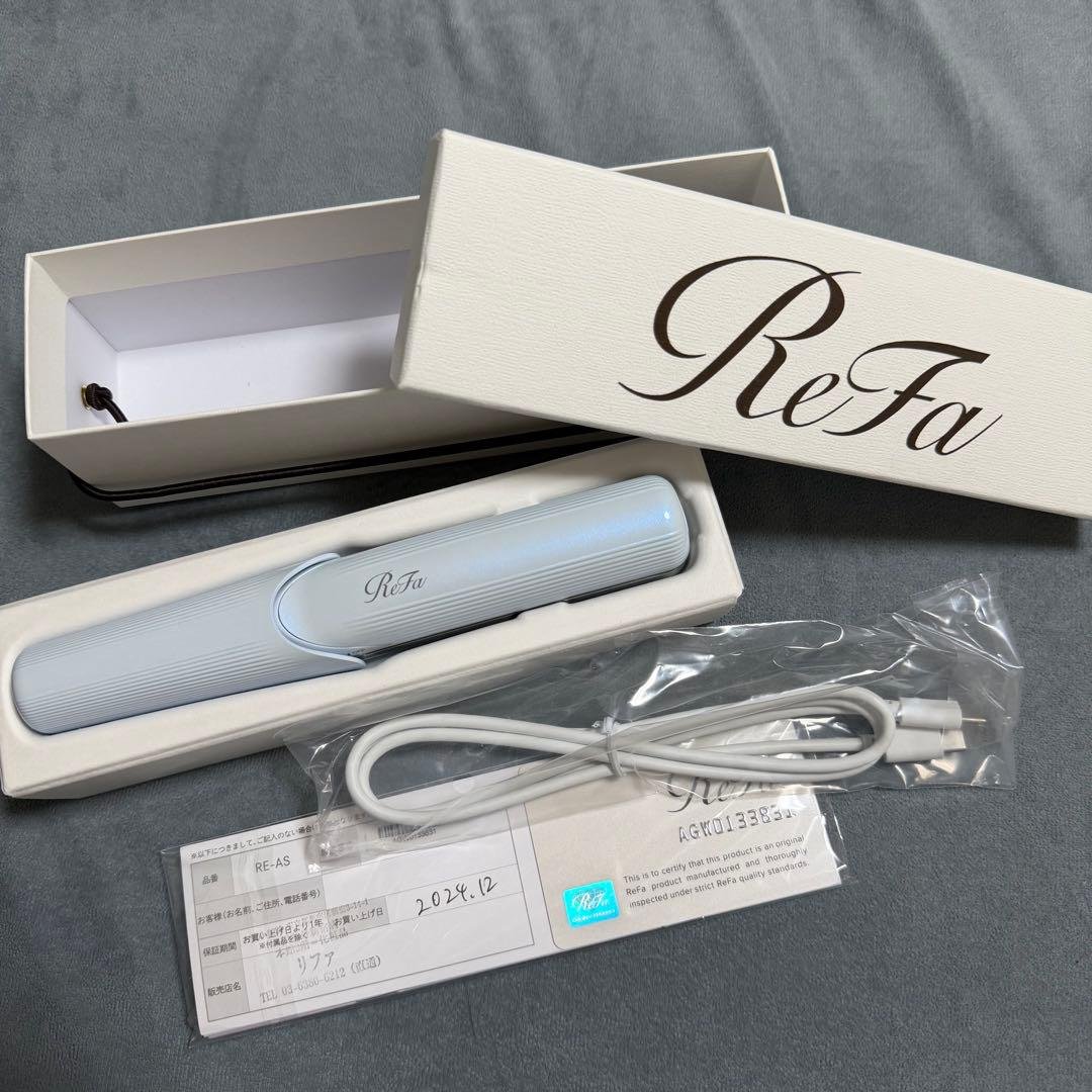 リファ フィンガーアイロン ホワイト Amazon.co.jp: 【公式ストア限定】ReFa FINGER IRON ホワイト リファ
