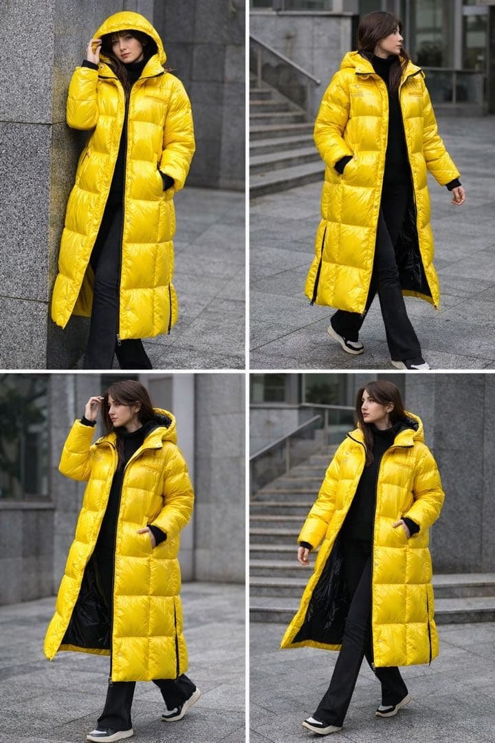 DUVETICA ALSHAT ロングダウン 44 シャイニーイエロー 現行タグ DUVETICA（イエロー/黄色系）のフリマアイテム一覧