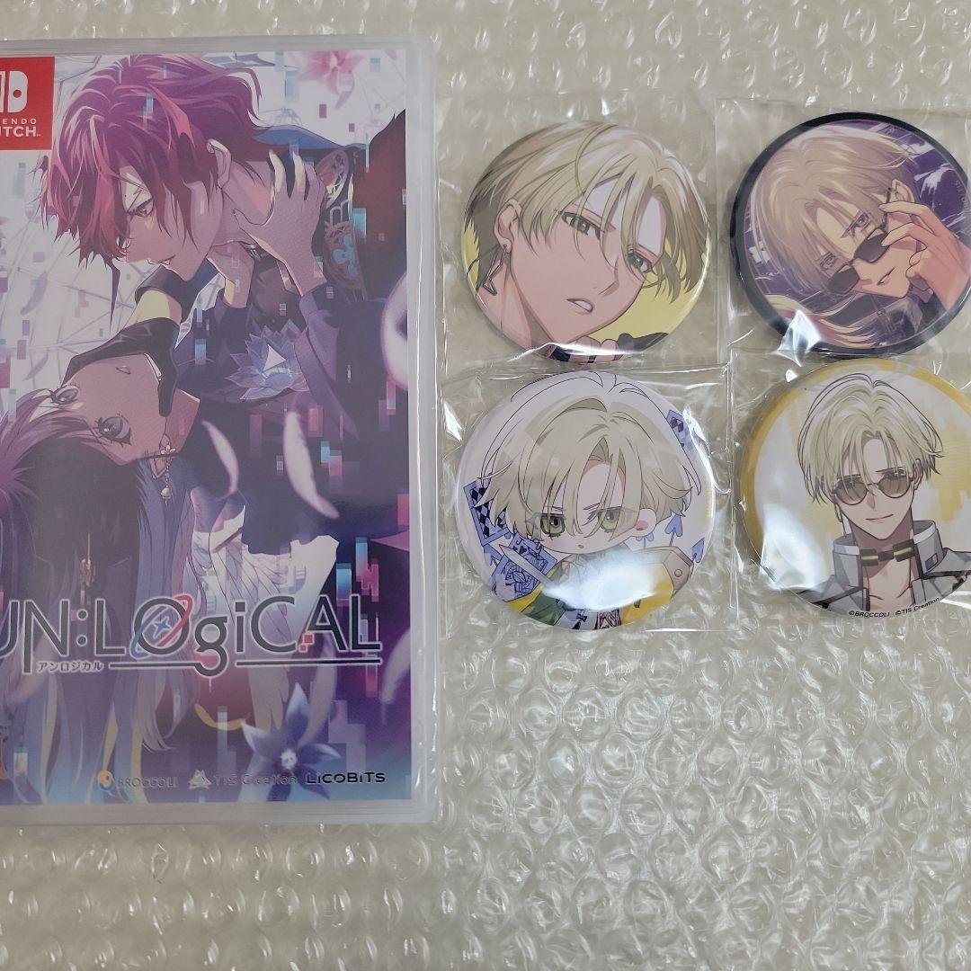 Switch UN:LOGICAL 通常版　缶バッジセット UN:LOGICAL 缶バッジセット ｜ Goods [商品情報] ｜ UN:LOGICAL