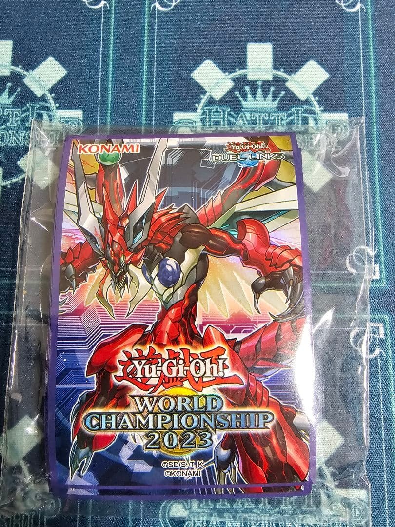 遊戯王 WORLD CHAMPIONSHIP 2023 スリーブ 遊戯王 公式 WCQ 2023 赤 スリーブ 未開封 北米版 – トレカ屋 ANOTHER