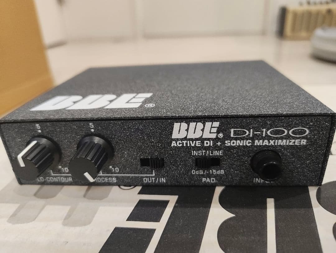 BBE DI-100 アクティブDI + ソニックマキシマイザー BBE DI-100X Active Direct Box | Musician's Friend