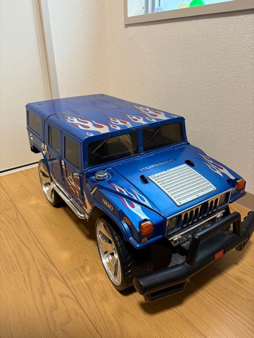 NIKKO HUMMER ラジコン 青　バッテリーリモコンなし Nikko Blue H2 Hummer Remote Control R/C Car 27MHz ** No Remote | eBay