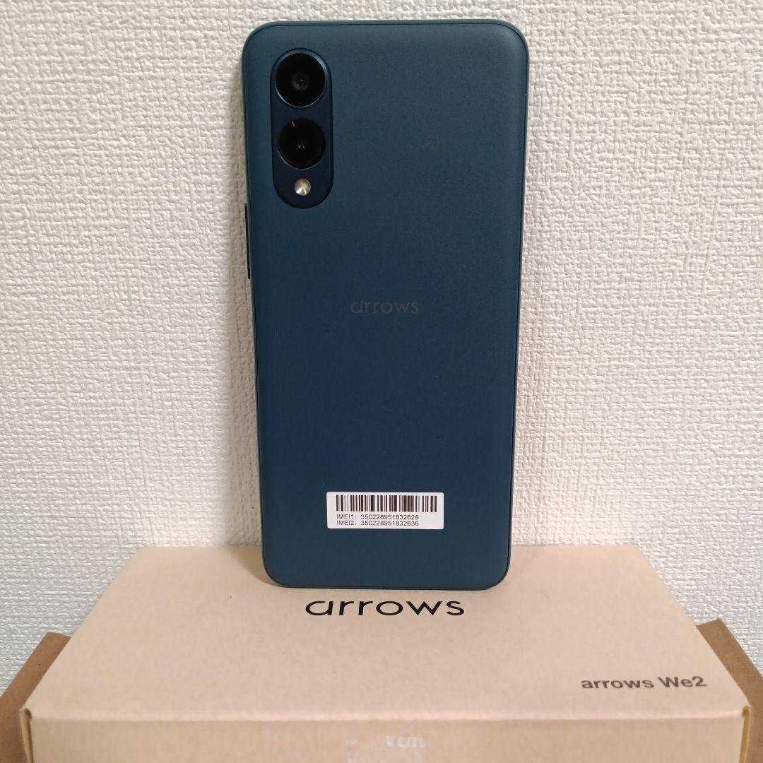 極美品☆楽天モバイル arrows We2 M07 ネイビーグリーン＋おまけ2点 Amazon | arrows We2 M07 (ネイビーグリーン) 【正規代理店】SIMフリー