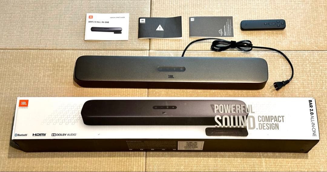 JBL Bar 2.0 All-in-One ホームシアター サウンドバー JBL Bar 2.0 All-in-One | コンパクト2.0チャンネルサウンドバー