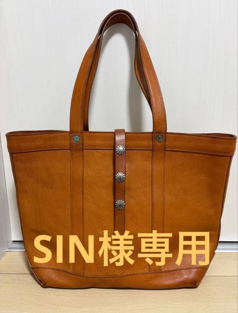 【SIN】RRLダブルアールエル トートバッグ RRL - RRL ダブルアールエル デニムトートバッグの通販 by みずき's
